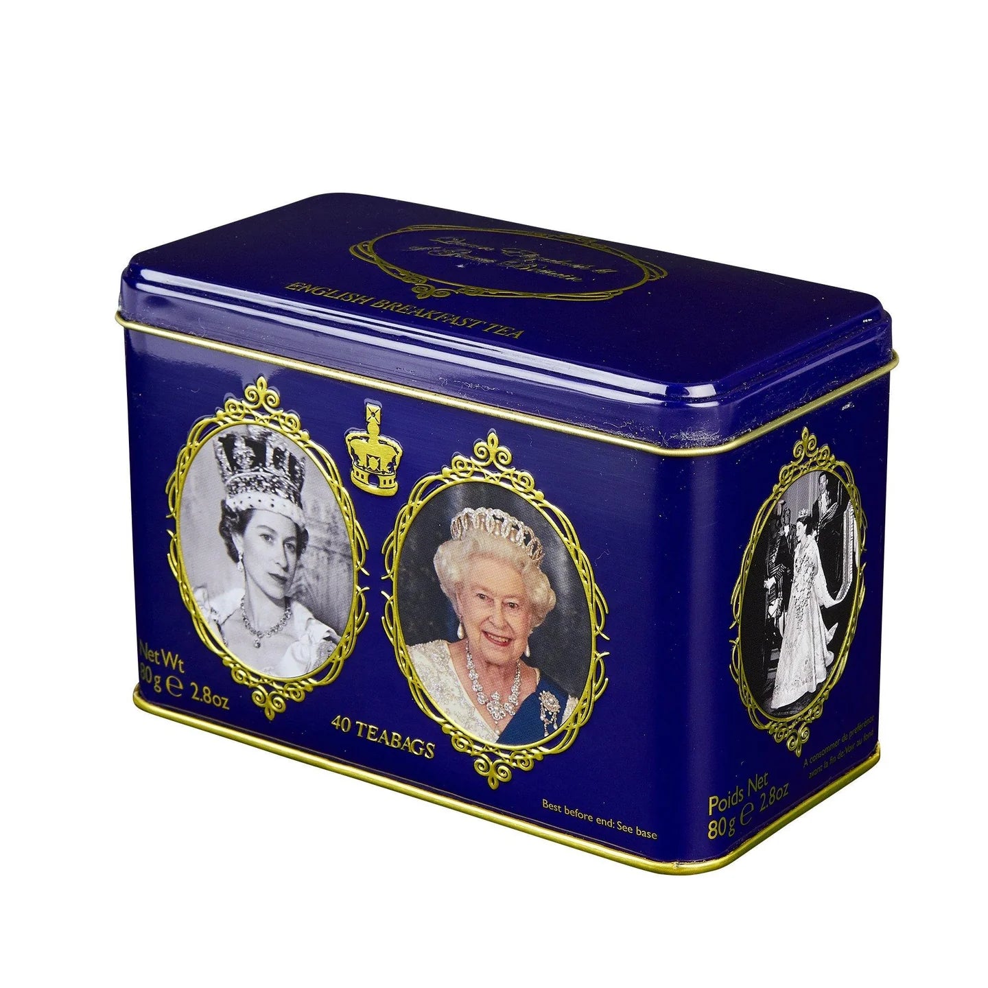 Queen Elizabeth II Classic Tea Tin