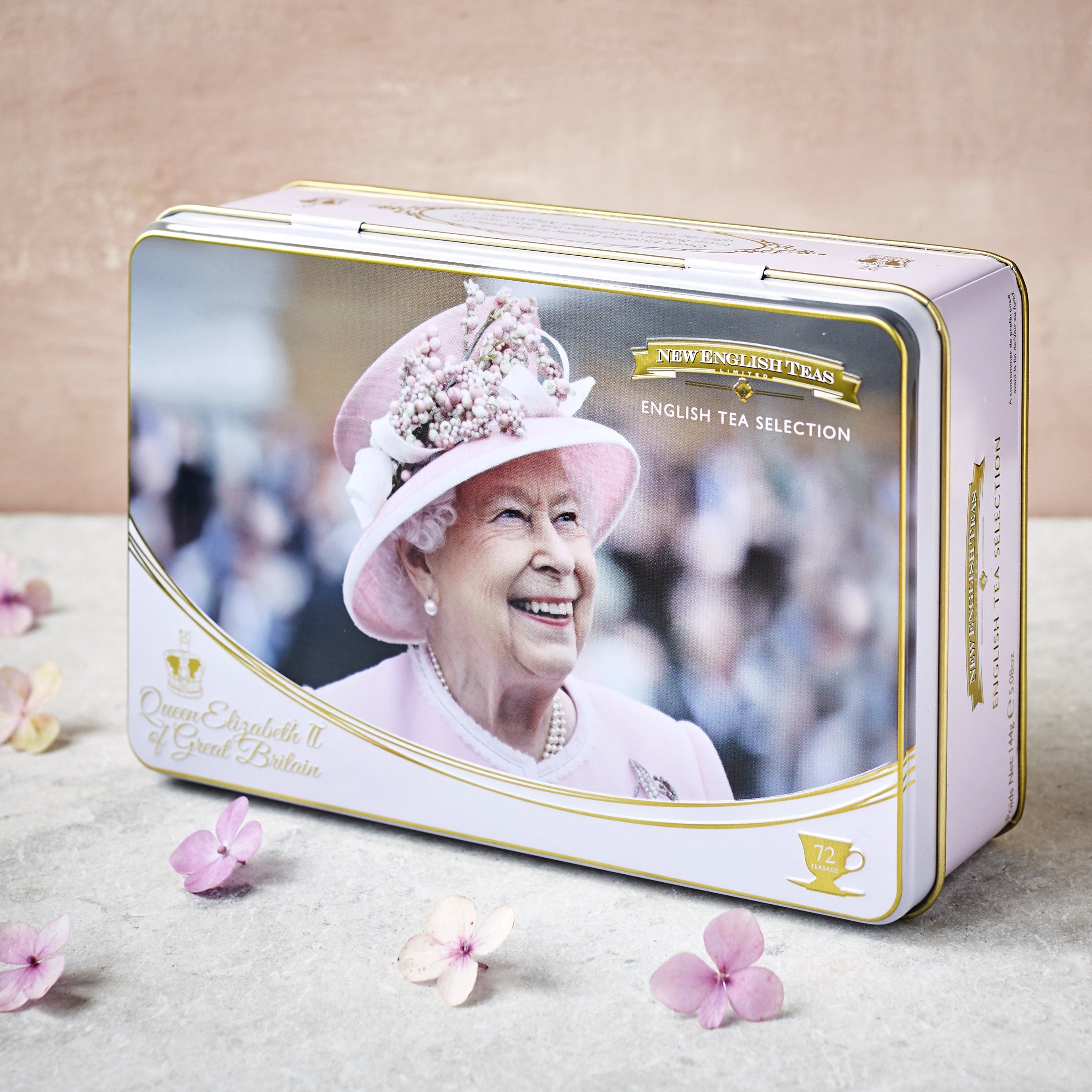 Queen Elizabeth II Tea Selection Tin